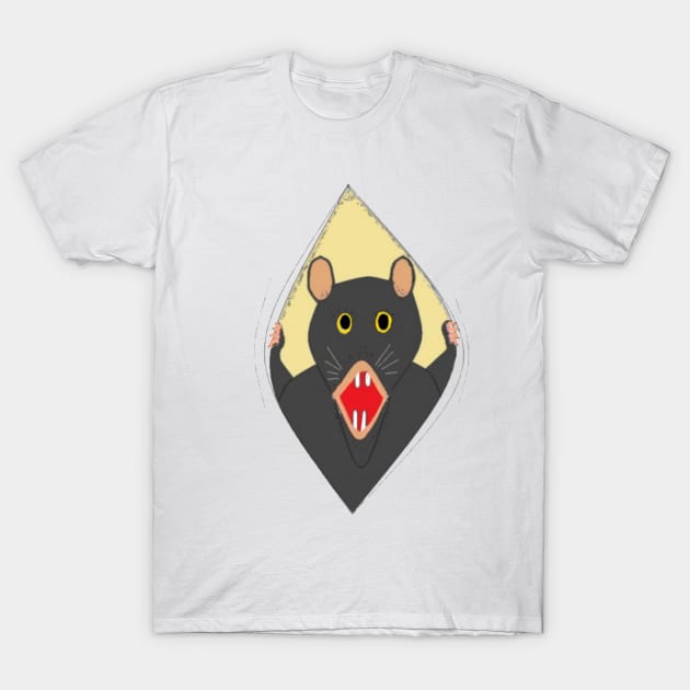 Raging Rat T-Shirt by jandavies